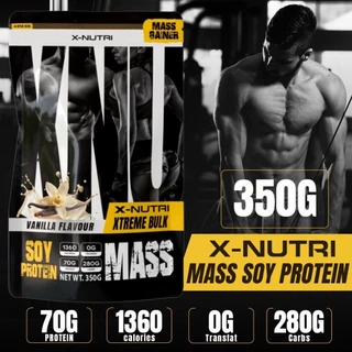XNU Mass Soy Protein Gainer 900g แมสซอยโปรตีน โปรตีนเพิ่มมวล โปรตีนสร้างกล้ามเนื้อ รสช็อกโกแลต