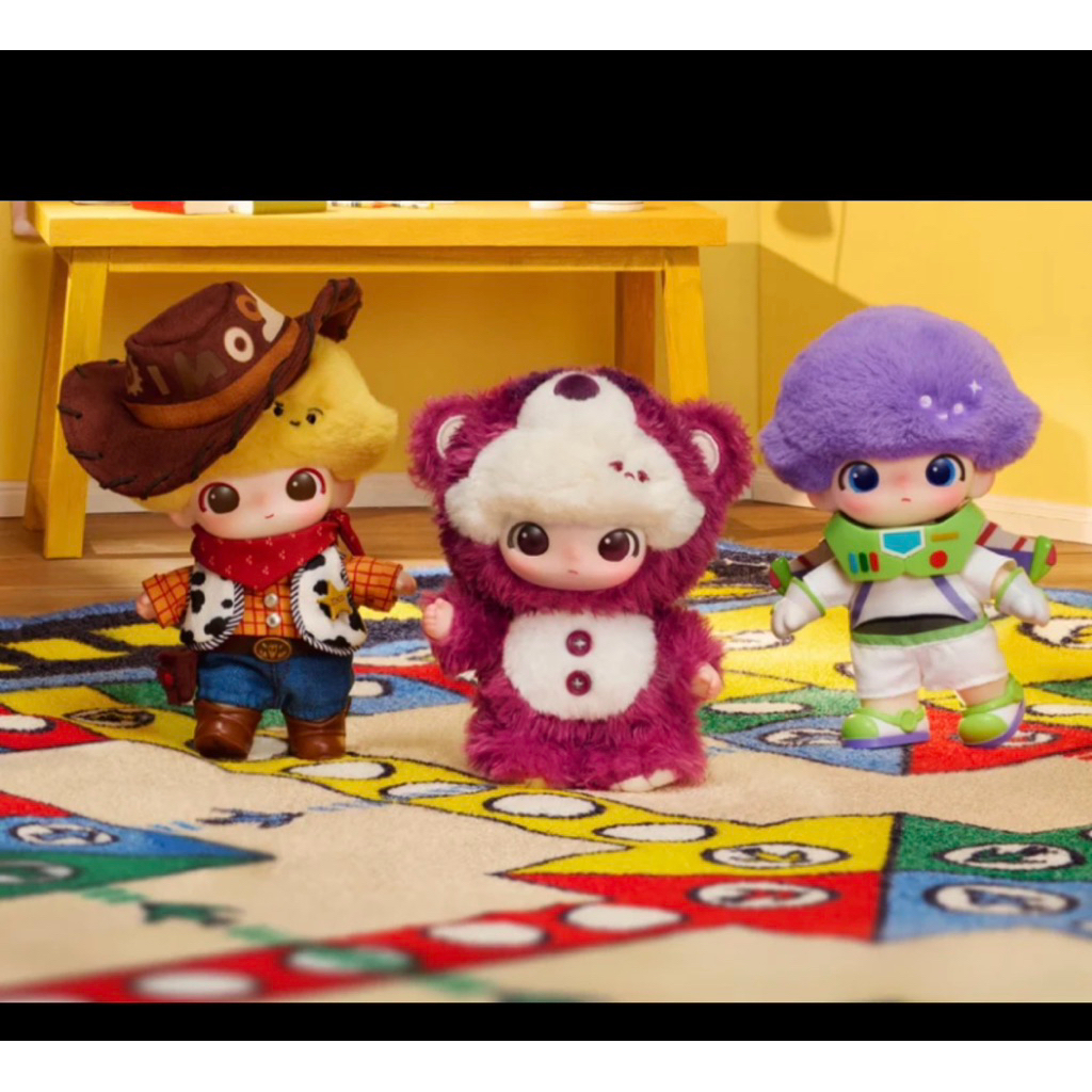 🛵พร้อมส่งด่วนจากไทย Dimoo x Pixar series พวงกุญแจ