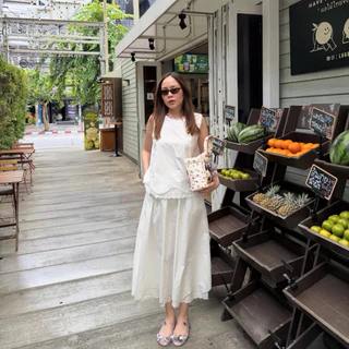 tshop ชุดเซต Kinako (เสื้อ+กระโปรง)