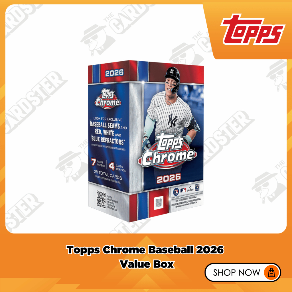 Topps Chrome Baseball 2026 - Value Box