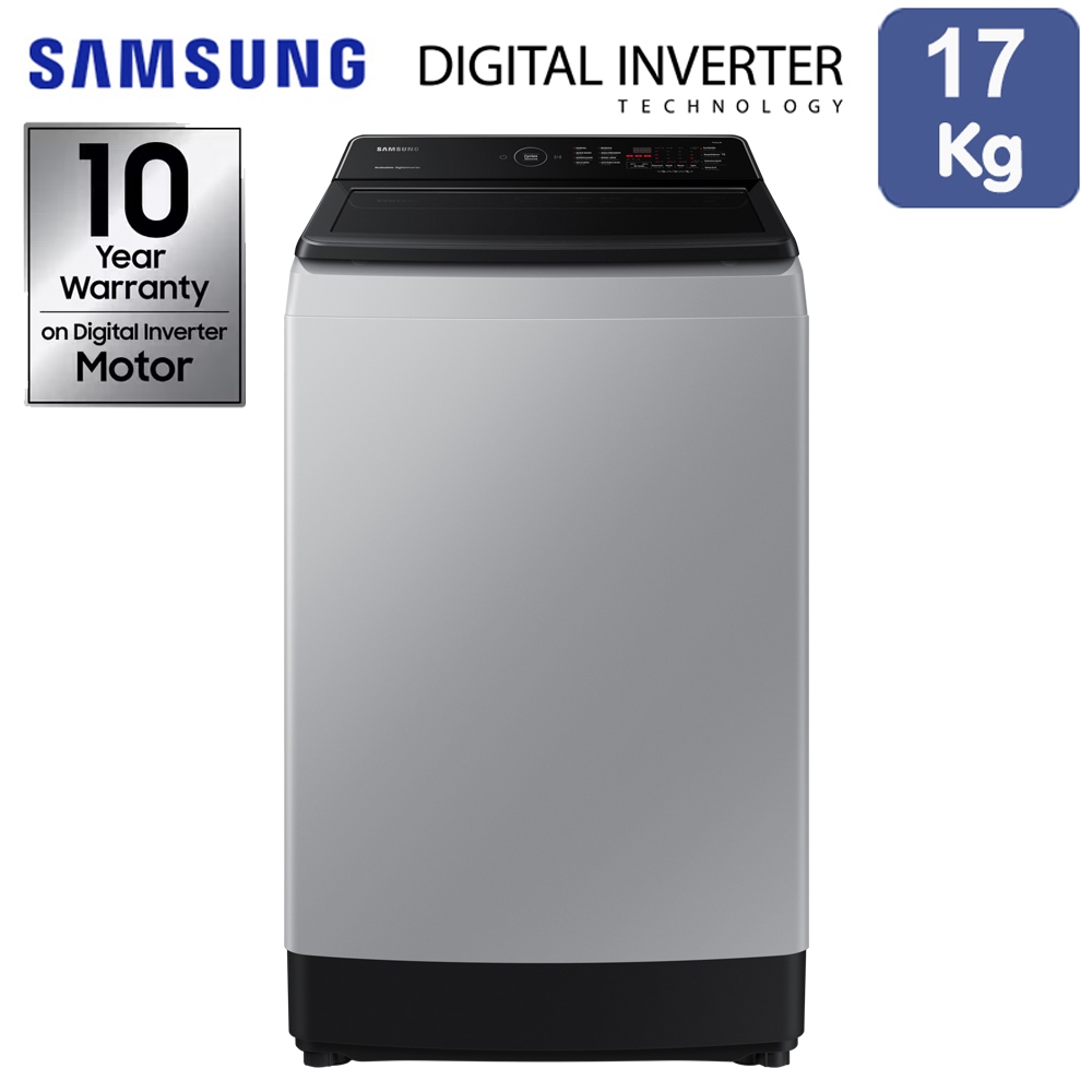 Samsung เครื่องซักผ้าฝาบน ระบบ INVERTER ขนาด 17 กิโลกรัม รุ่น WA17CG6441BYST
