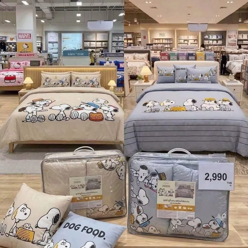ผ้าปูที่นอน+นวม 6ฟุตDisneyงานแท้💯ครบชุด พร้อมส่ง thumbnail 3