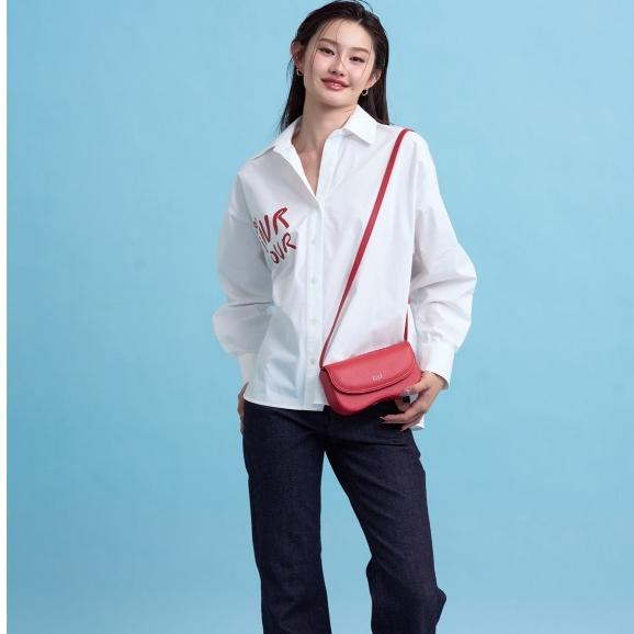 ELLE MINI BAG กระเป๋าสะพาย หนังวัว Nappa แท้ ถอดสายได้ มีให้เลือก 3 สี รุ่น WEHH104S26