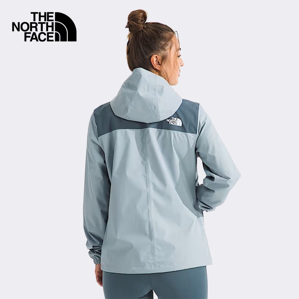 THE NORTH FACE WOMEN ANTORA RAIN JACKET(ขนาดสินค้าไซส์ASIA/AP) - FROST GREY/GRANITE GREY แจ็กเก็ตกันฝน ผู้หญิง — صورة 2