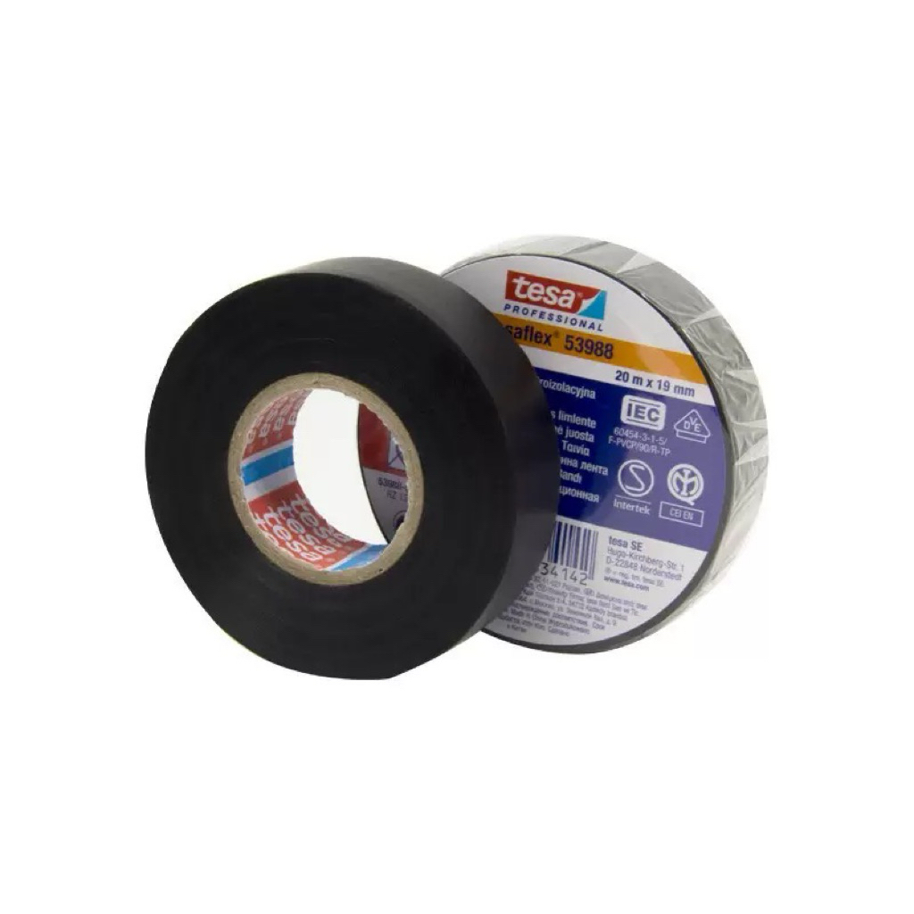 เทปพันสายไฟ tesa 53988 20m.x19mm