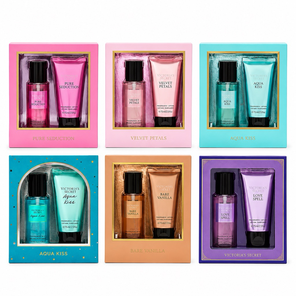(ยกกล่อง/แบ่งขาย) น้ำหอมขนาดพกพา 75 ML Victoria 's Secret Fragrance Mist ของแท้ ป้ายไทย บอดี้มิสต์ ถุงแบรนด์
