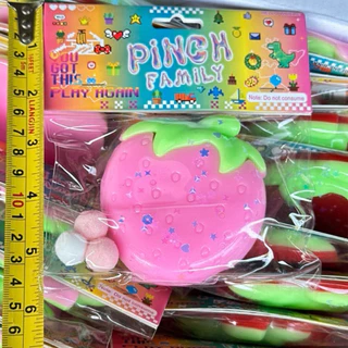 ของเล่นสกุชชี่คละสีบีบนุ่มนิ่ม ราคาต่อ12ชิ้น