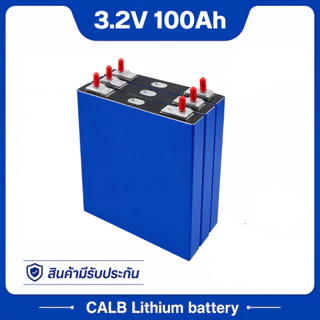 แบตเตอรี่​ ลิเธียม​ CALB lithium ion Lifepo4 3.2v 100Ah ราคาต่อ1ก้อน สินค้าพร้อมส่ง แบตใหม่