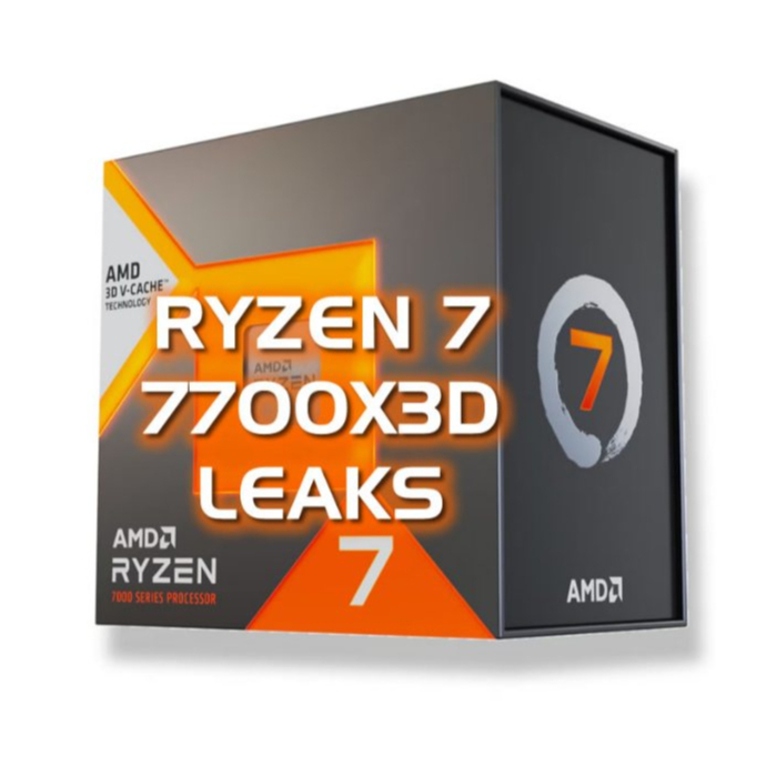 CPU (ซีพียู) AMD RYZEN 7 7700X3D - 8C 16T 4.0-4.5GHz 96MB (AMD SOCKET AM5)