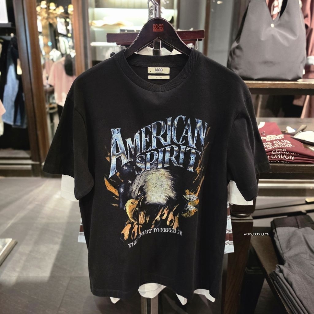เสื้อยืด CC DOUBLE O CCOO ผู้ชาย คอลใหม่ล่าสุด ของแท้ % จัดส่งพร้อมถุงShop