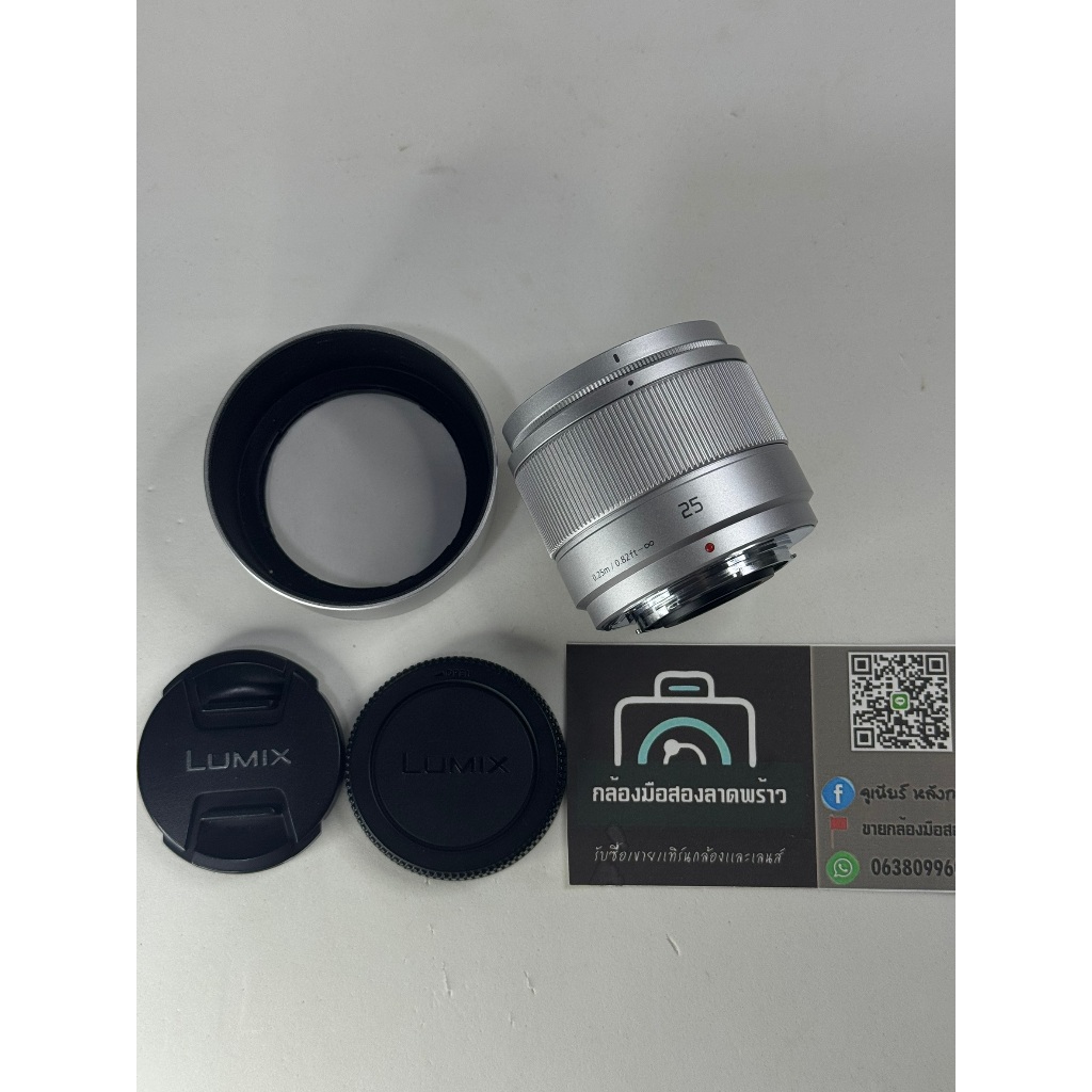 เลนส์มือสอง Lens Panasonic Lumix 25mm F1.7