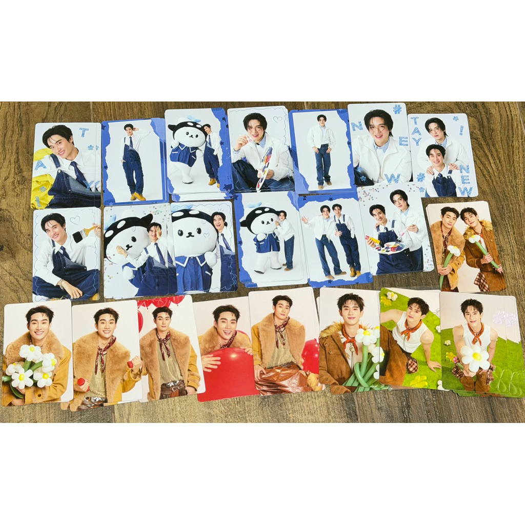 พร้อมส่ง RANDOM CARDS แรนด้อมการ์ด GMMTV TAYNEW POLCA FAM FANCON เตนิว FORCEBOOK CONCERT ฟอสบุ๊ค