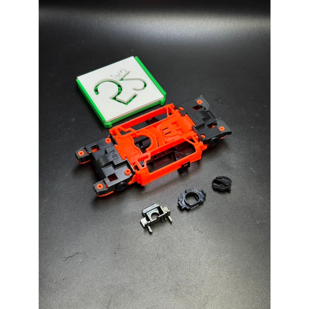 Tamiya mini 4WD MS-L Suspension (black orange)