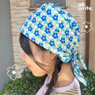 allwrite Herb Headscarf ผ้าโพกหัวลายดอกไม้สุดคิวท์