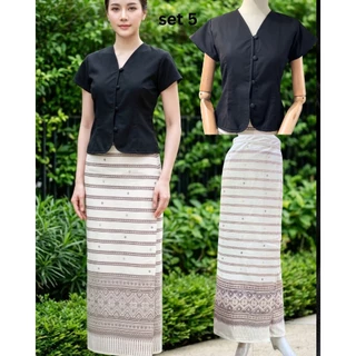 ชุดไทยประยุกต์ ชุดพื้นเมือง (มีให้เลือกหลายset)
