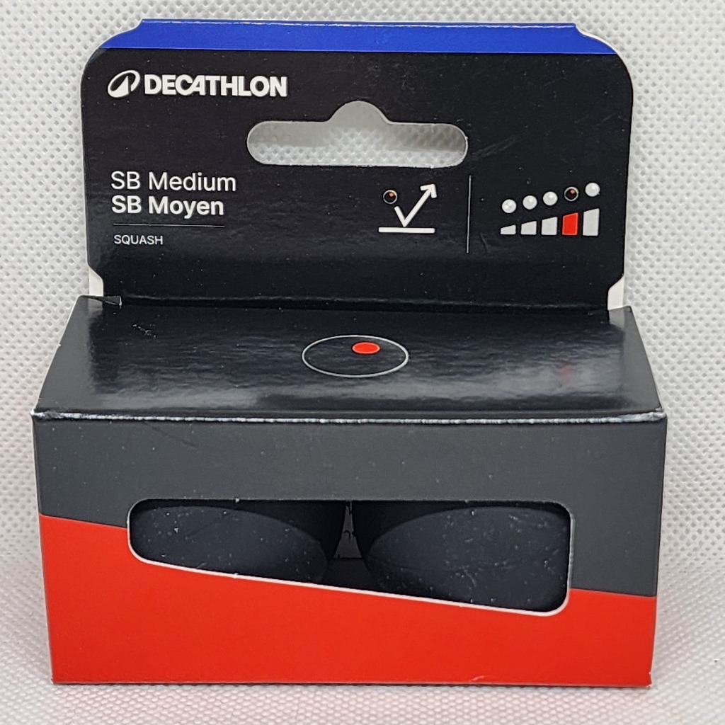 ลูกสควอชรุ่น SB 560 แพ็คคู่ (จุดสีแดง) | Red Dot Squash Balls SB 560 Twin-Pack
