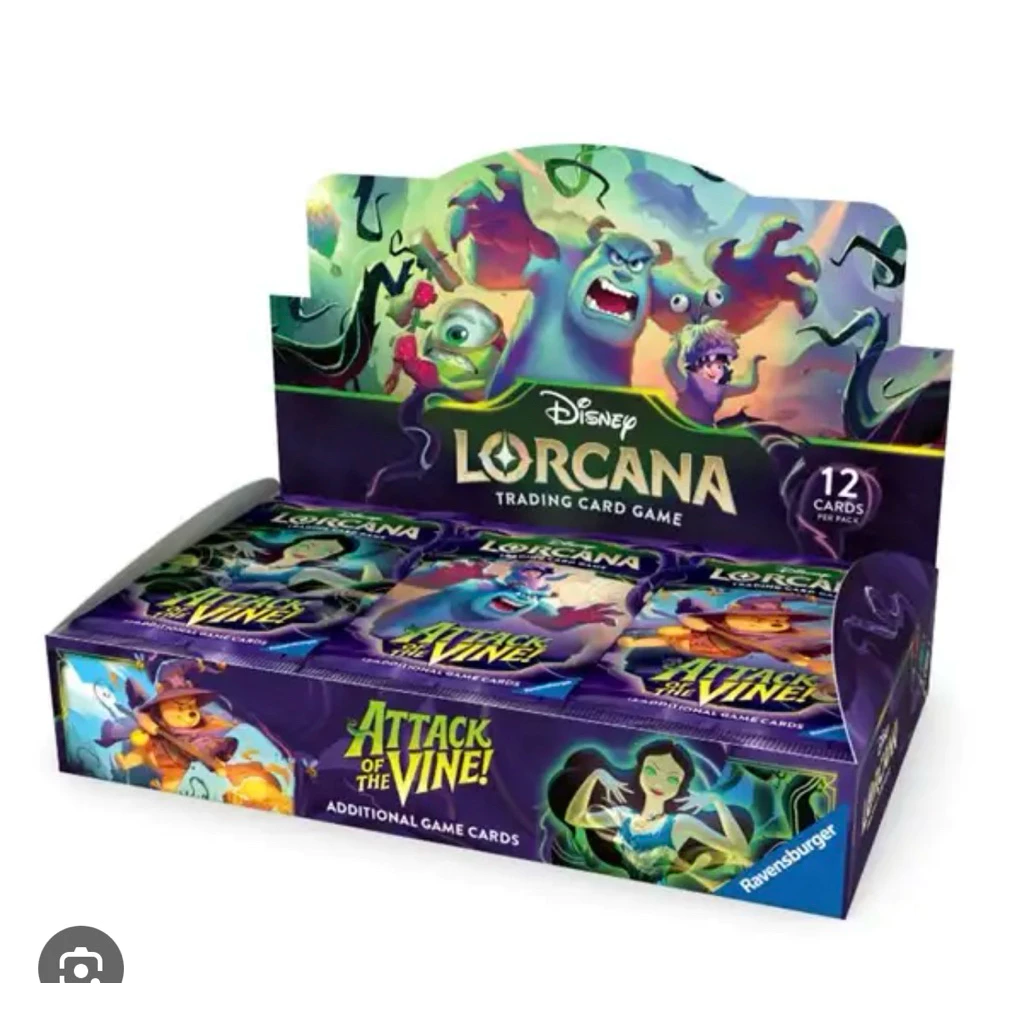 [พร้อมส่ง/ส่งด่วน] Disney Lorcana Set13 Attack of the vine Booster box/Trove