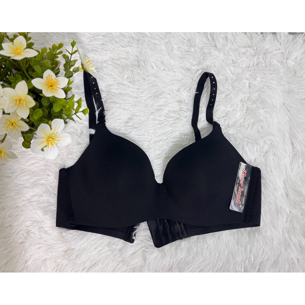 เสื้อชั้นใน sister hood รหัส1075 คัพ B ไร้ขอบ ไร้โครง ฟองบาง size.34,36,38