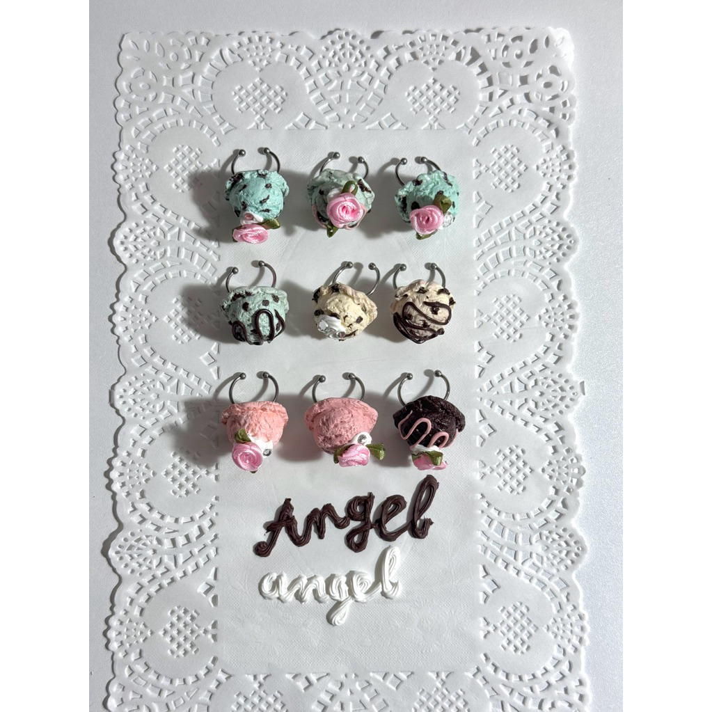 icecream ring 🍨 แหวนไอติม free size