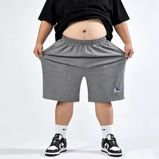กางเกงขาสนผชาย ไซสใหญ OverSize เอวยดไดถง 50 นว ผาฝายนมใส สบาย กางเกงลำลองผชาย สไตลเกาหล พรอมสง
