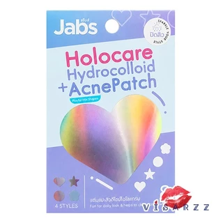 Jabs 3D Invisible Acne Patch 1 ซอง 22 ชิ้น / Holocare Hydrocolloid Acne Patch 8 ชิ้น แผ่นแปะสิว ชนิดบางพิเศษ