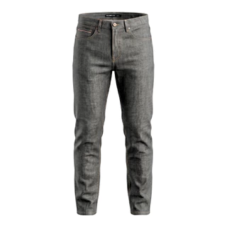 DAVIE JONES [BE FEARLESS] กางเกงยีนส์ผู้ชาย Slim Fit Jeans สีเทา(สะกิดขาด) เทา กรม TR0002
