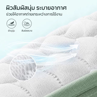 KUCADI ที่นอนสปริง หนา 13 นิ้ว ขอบเสริม ผ้าบุนุ่ม นุ่มเด้ง รองรับสรีระ มี 4 ขนาด 3/3.5/5/6 ฟุต