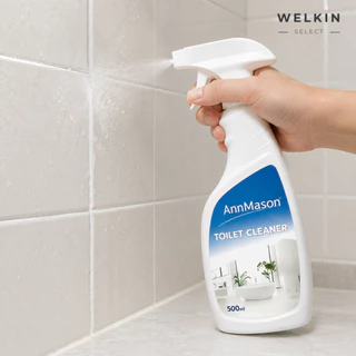 Welkinselect QJJ-01 500ml น้ำยาล้างห้องน้ำ น้ำยาทำความสะอาดห้องน้ำ น้ำยาล้างโถสุขภัณฑ์ สเปรย์ทำความสะอาดห้องน้ำ