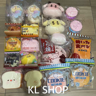 พร้อมส่ง สกุชชี่ ของใหม่ มือ1 ของแท้ นุ่มสโลว์ Squishy Kiibru Misa Lisa 7700 LeiLei Mido