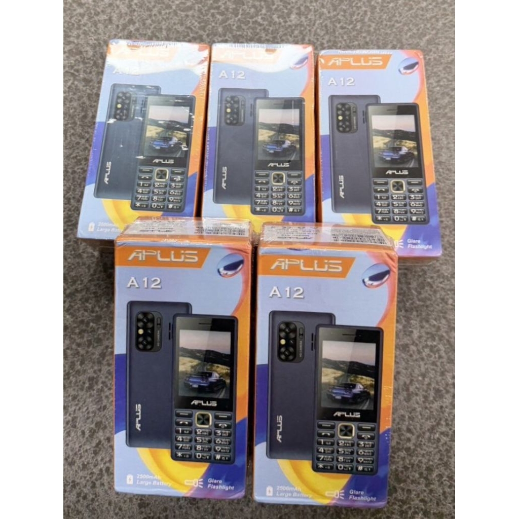 Aplus A12 มือถือปุ่มกด หน้าจอใหญ่ แบตอึด(ประกันร้าน30วัน)