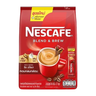 [สินค้าส่งด่วน] เนสกาแฟ เบลนด์แอนด์บรู ริช อโรมา 16 กรัม แพ็ค 27 ซอง