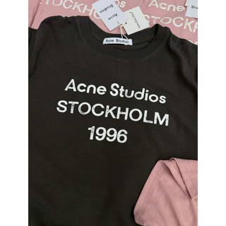 Ac T-Shirt เสื้อยืดแบรนด์ดัง ดีเทลสกรีน ผ้าสลาฟใส่สบาย น่ารักมากกก ชนช็อปเกาหลีเลยค้า