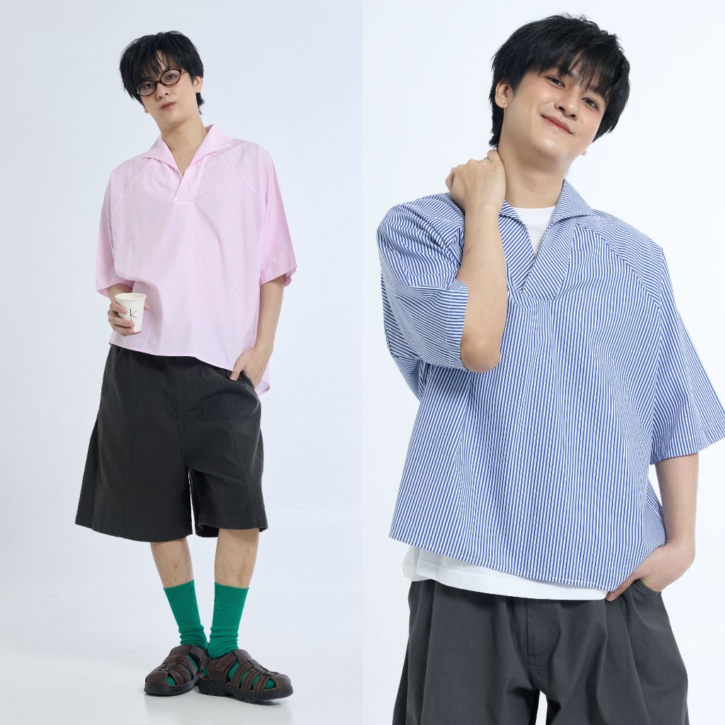 Puffin Relax Shirt - กิวี่ Kevii Collection เสื้อโอเวอร์ไซซ์ สำหรับวันชิลๆ
