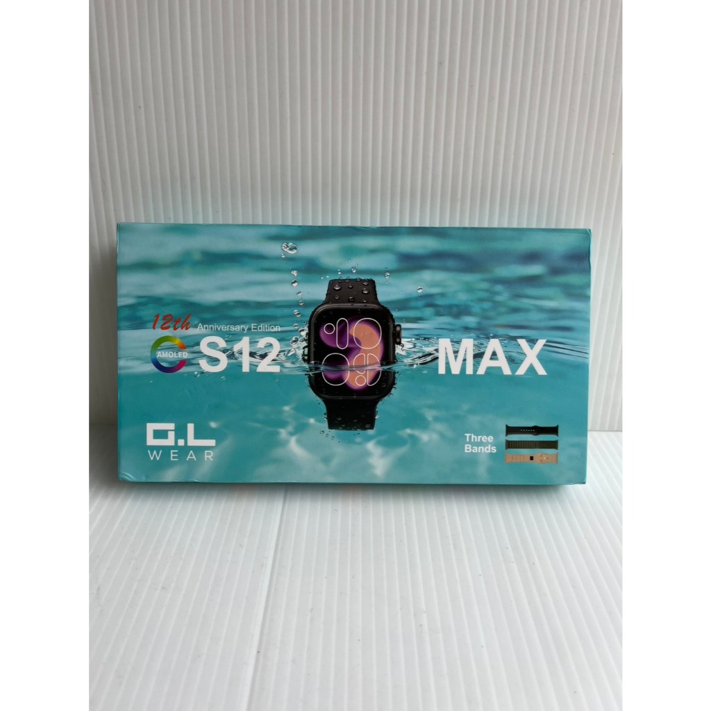 LAXASFIT S12 Max Smart Watch 46 mm. (สาย 3 แบบ) (สินค้ารีวิวไม่ได้ใช้)