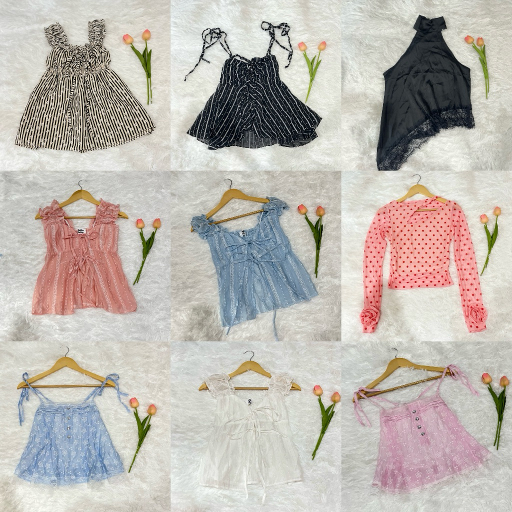 เสื้อแฟชั่น มือ1🎀🍒🌷💫