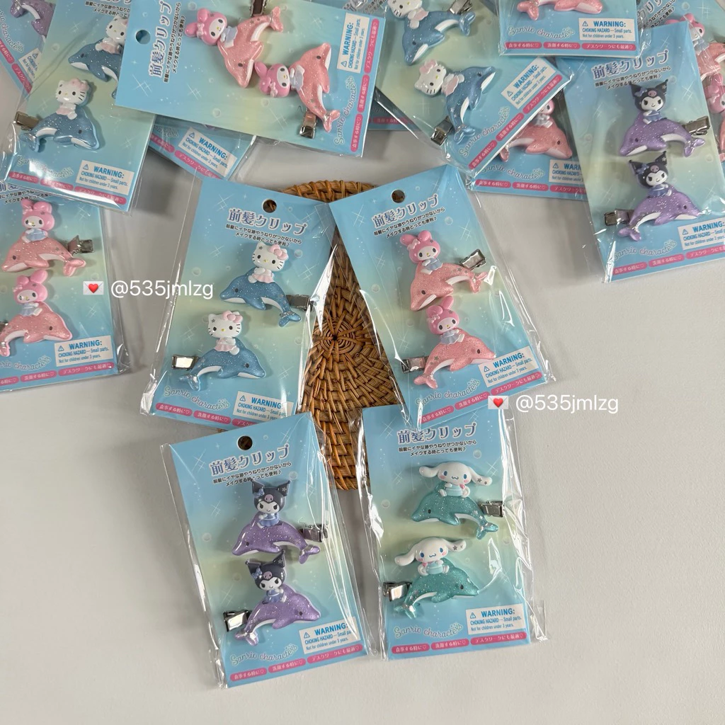 MM KU พร้อมส่ง / KT ส่ง 20 ☁️ Shiny Dolphin 🐬✨ กิ๊บ สายคล้อง พวงกุญแจ