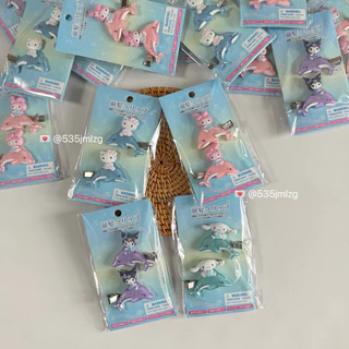 MM KU พร้อมส่ง / KT ส่ง 20 ☁️ Shiny Dolphin 🐬✨ กิ๊บ สายคล้อง พวงกุญแจ