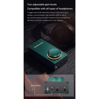 [ประกันศูนย์ไทย] FiiO JadeAudio GIGAS 1 แอมป์หูฟัง คลาส AB มินิมอล กะทัดรัด กำลังขับสูง รองรับ Hi-Res