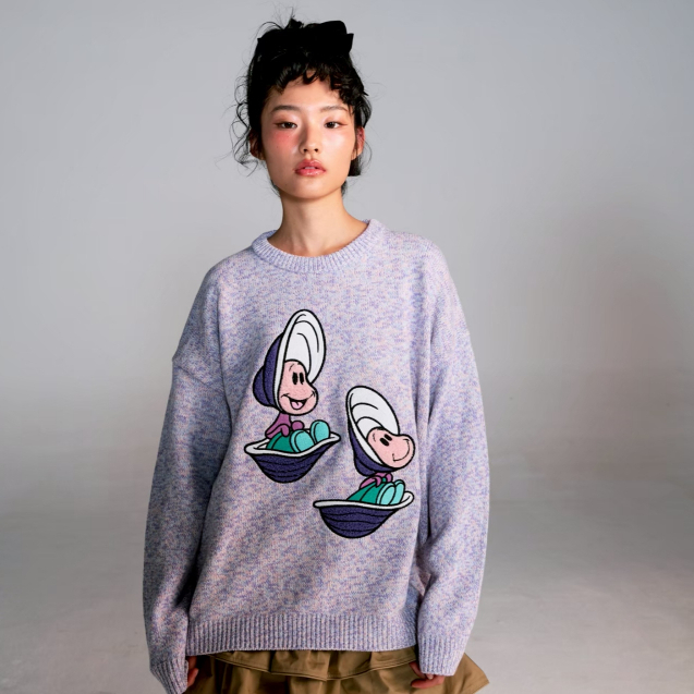 Endless Holiday Endless Knit Sweater Baby Oysters