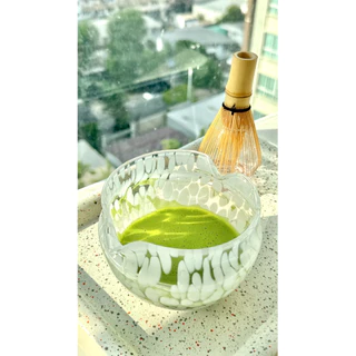 ถ้วยชงมัทฉะญี่ปุ่น handmade glass matcha bowl มีหลายแบบให้เลือก - Fray chawan