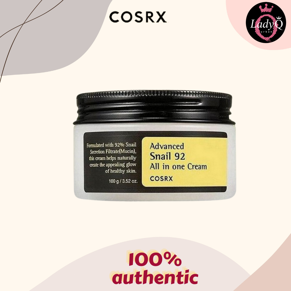พร้อมส่งCOSRX Advance Snail 92 All in one Cream ขนาด100g.ครีมบำรุงผิวหน้า สกัดจากเมือกหอยทาก 92% ให้