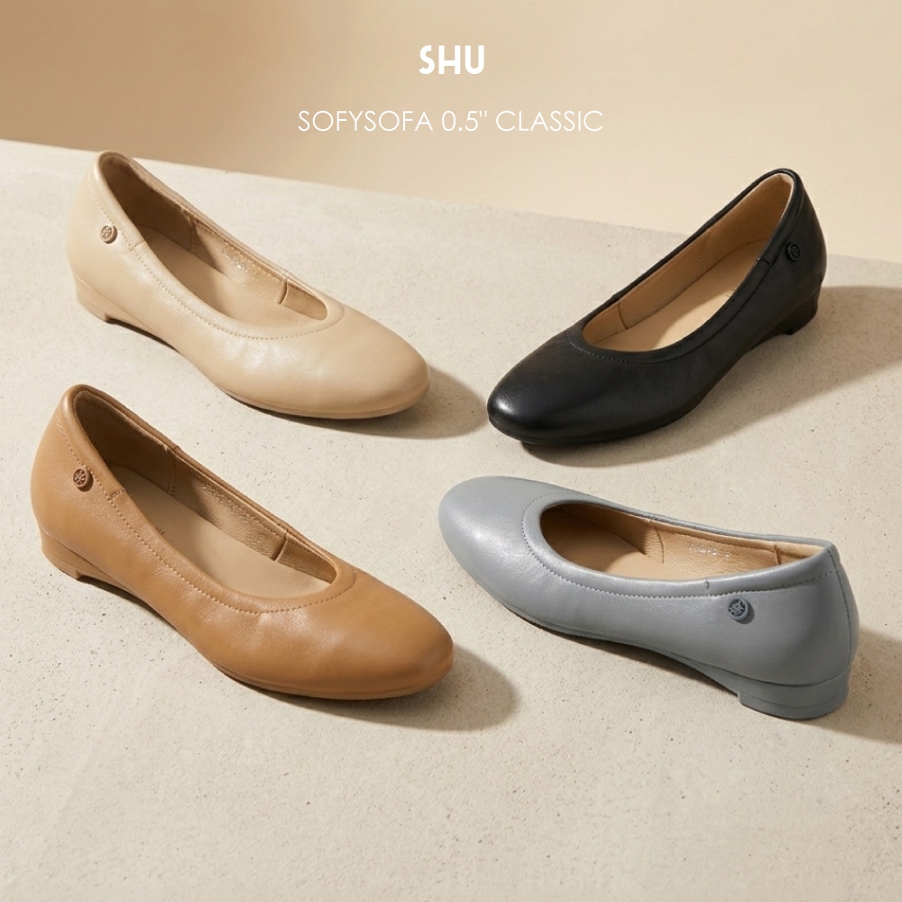 shu sofysofa 0.5" CLASSIC รองเท้าคัทชู