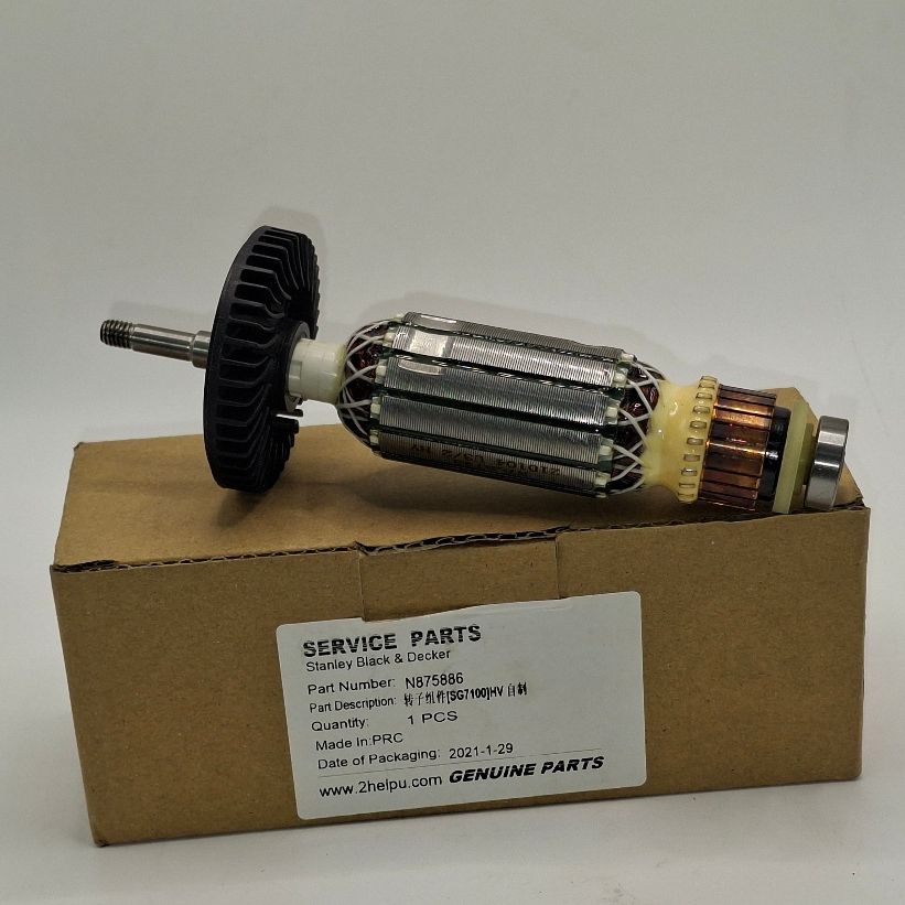 Stanley อะไหล่ทุ่น เครื่องเจียร์ 4 นิ้ว รุ่น STGS7100 SG7100 อะไหล่แท้ part no N875886