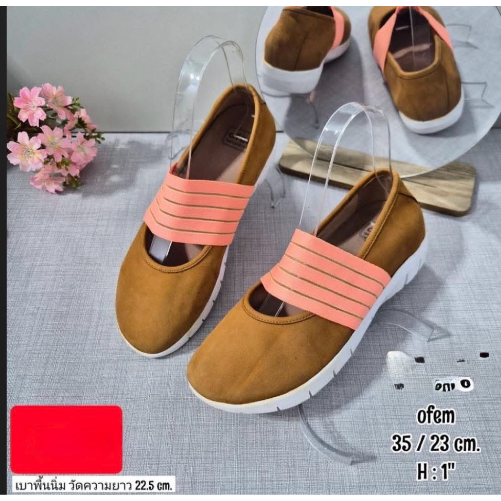 Recommend  🍁shoe brown23 cm  mary jane สวยใหม่