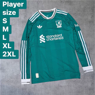 Player เสื้อกีฬาแขนยาวงานสวยเกรดเพลย์เยอร์ผ้านิ่มใส่สบาย (เสื้ออย่างเดียว)