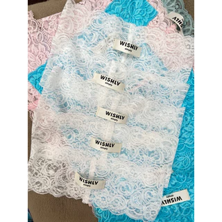 Wishly lace hairband พร้อมส่ง สินค้า handmade