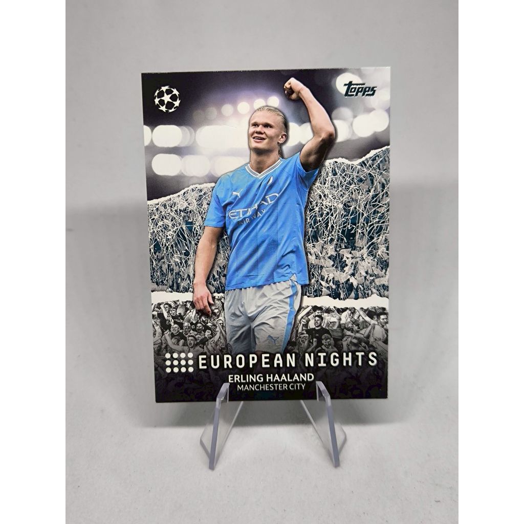 การ์ดฟุตบอล Panini&Topps Erling Haaland Insert (ขอบไม่เรียบ)