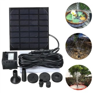 🚚 ส่งจากกรุงเทพ🚚 Solar Pump น้ำพุโซล่าเซลล์ ปั๊มน้ำพุ(เล็ก) น้ำพุพลังงานแสงอาทิตย์ solar powered fountain pump