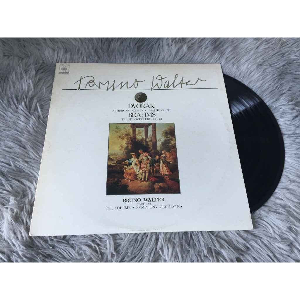 Bruno Walter/Columbia Symphony Orchestra - Dvorak/Brahms ขนาด 12 นิ้ว LP G059
