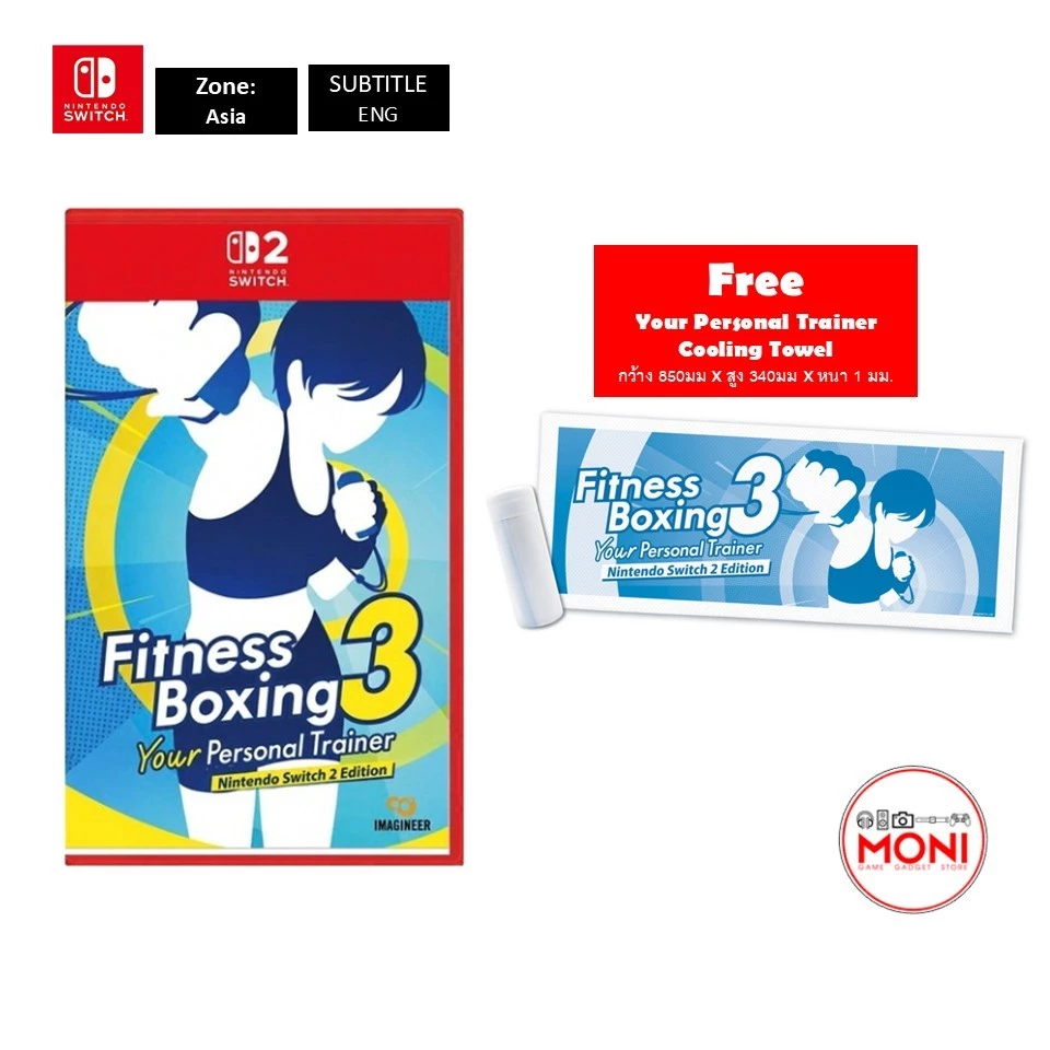 Fitness Boxing 3 Your Personal Trainer แผ่น Nintendo Switch 2 Games
